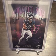 Topps Chrome 2025 All-Chrome Zack Baun #ACT-22 Eagles Serial #/250 NFL Card