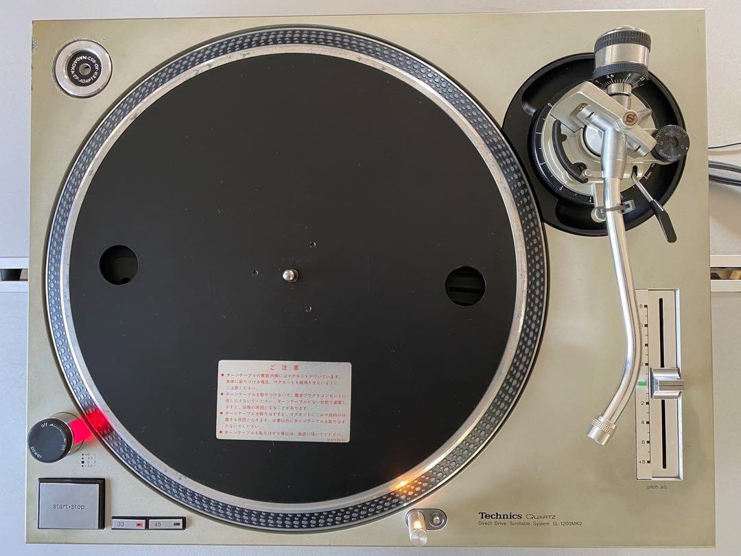 Technics テクニクス SL-1200MK2 DJ オーディオ ターンテーブル