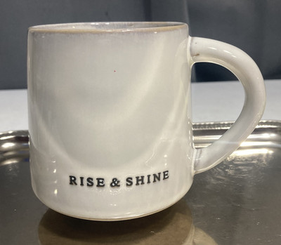 New Hearth & Hand With Magnolia Rise And Shine Stoneware Mug 14.7oz