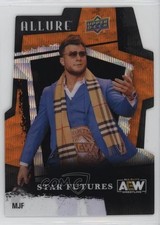 2022 Upper Deck Allure AEW Star Futures Orange Slice Die-Cut MJF #147 02l5