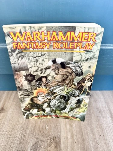 Warhammer Fantasy Role Play Rulebook 1988 Softback Edition Games Workshop
