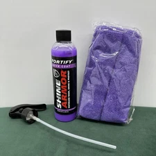 SHINE ARMOR FORTIFY 3n1 Waterless Wash Shine Protect Ceramic Coating Sealer 8oz