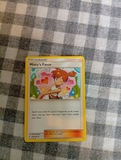 Pokemon TCG Misty's Favor Card 202/236 Unified Minds Light Play Condition
