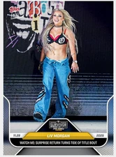 2025 Topps Now WWE 130 Liv Morgan Survivor Series War Games PRESALE