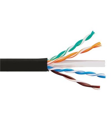ICC Cat6e CMR Riser 1000ft - UTP 23AWG, 100% Solid Pure Copper, Unshielded, Bulk
