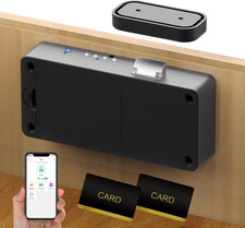 Smart Cabinet Lock with RFID NFC App Control Child Proof Drawer Lock Hidden Baby