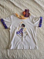 Vintage 90s Disney Hunchback Of Notre Dame Kids Shirt Girls 7 Esmeralda NWT NOS