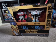 NEW Transformers -The Movie Studio Series Ironhide & Prowl Buzzworthy Bumblebee
