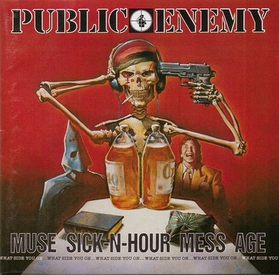 Public Enemy - Muse Sick-N-Hour Mess Age - Used Vinyl Record 2xLP - F4593z