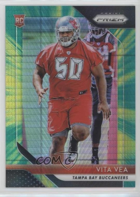 2018 Panini Prizm Rookie Hyper Prizm 220/275 Vita Vea #244 w4g
