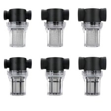 NEW 40 80Mesh Inline Mesh Strainer Water-Pump Filter Screen Garden Irrigation