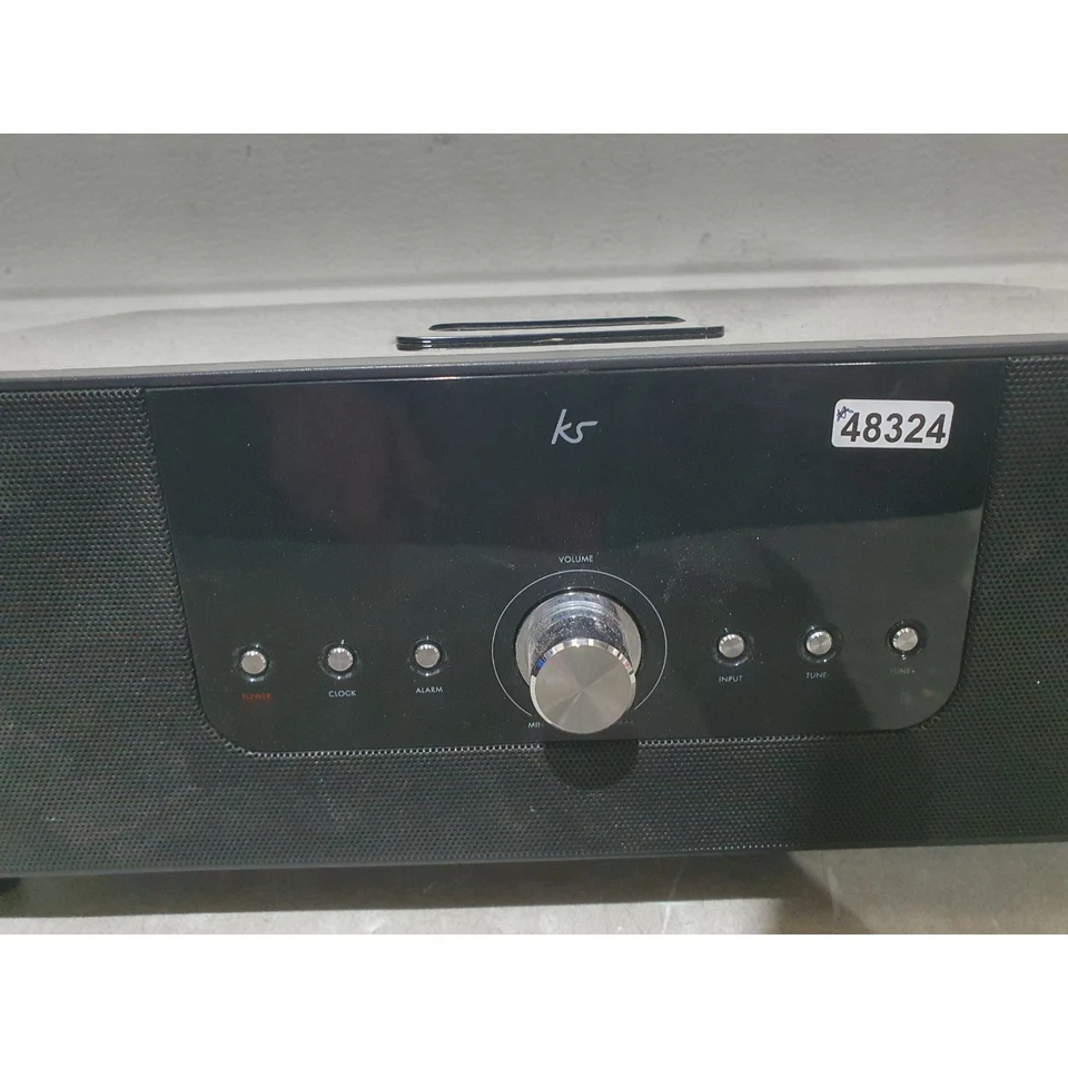 KitSound BoomDock MD332 Clock Radio Speaker Dock for iPhone & iPod - For Parts - Image 4 of 4