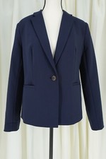 Philosophy Women's NWT Padded Shoulder Long-Sleeve Double Pocket Blazer Size 4