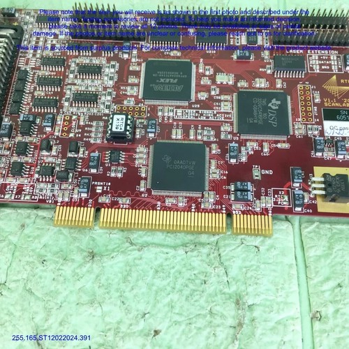 SCANLAB AG RTC4 V1.1 2003, Scheda Controllo Laser come da foto, sn:CASUALE, Promozione. - Foto 10 di 24
