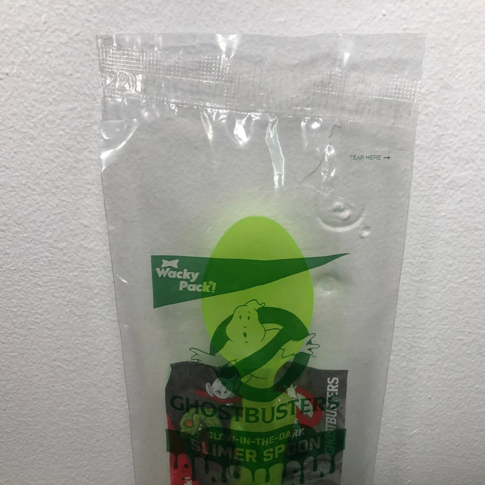 Ghostbusters Cuchara Delgada Sonic Drive En Paquete Loco Juguetes Brillo Coleccionable Sellado Foto 3 de 4
