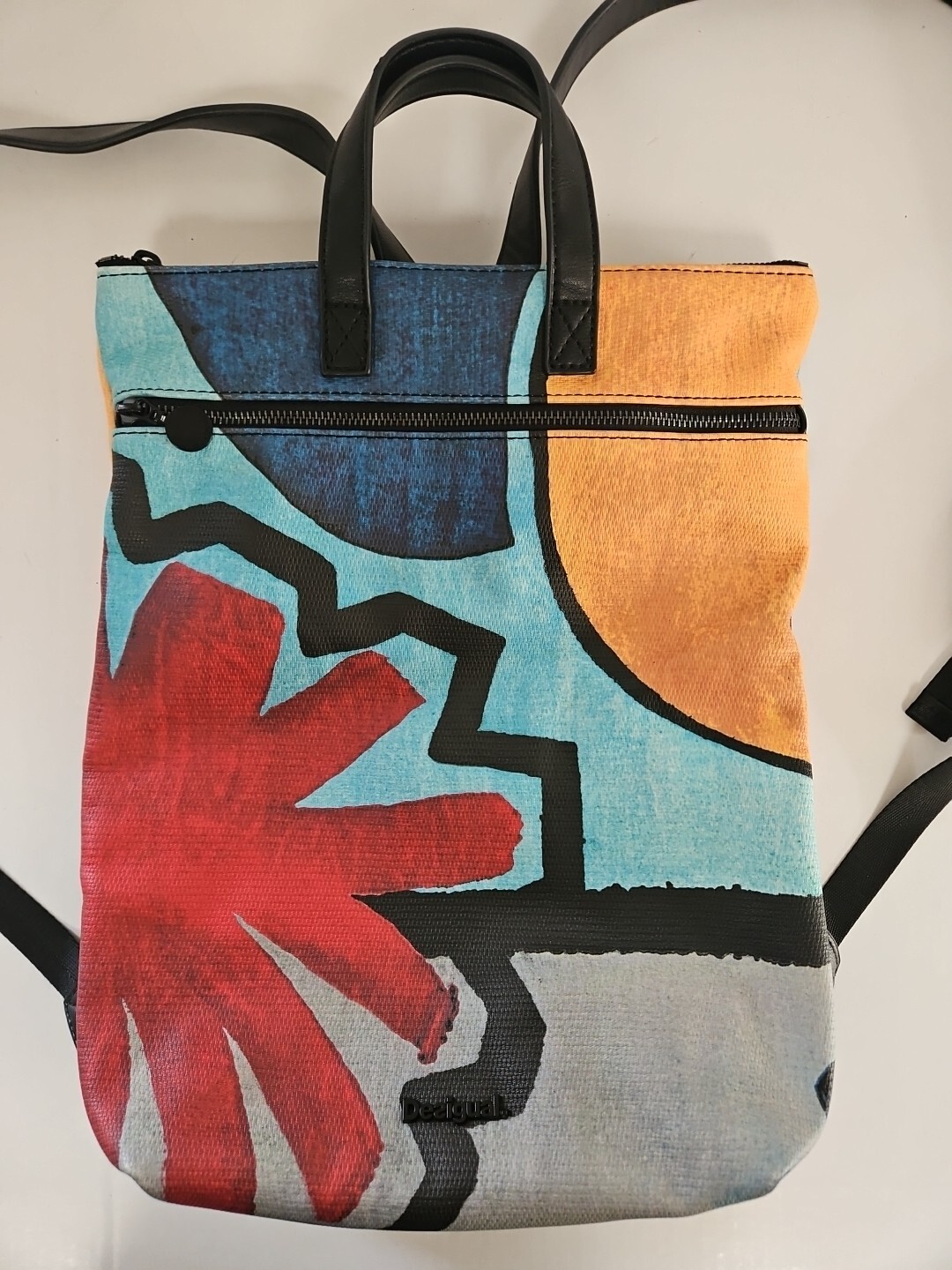 Desigual Backpack Multicolor Rare Pattern - image 1