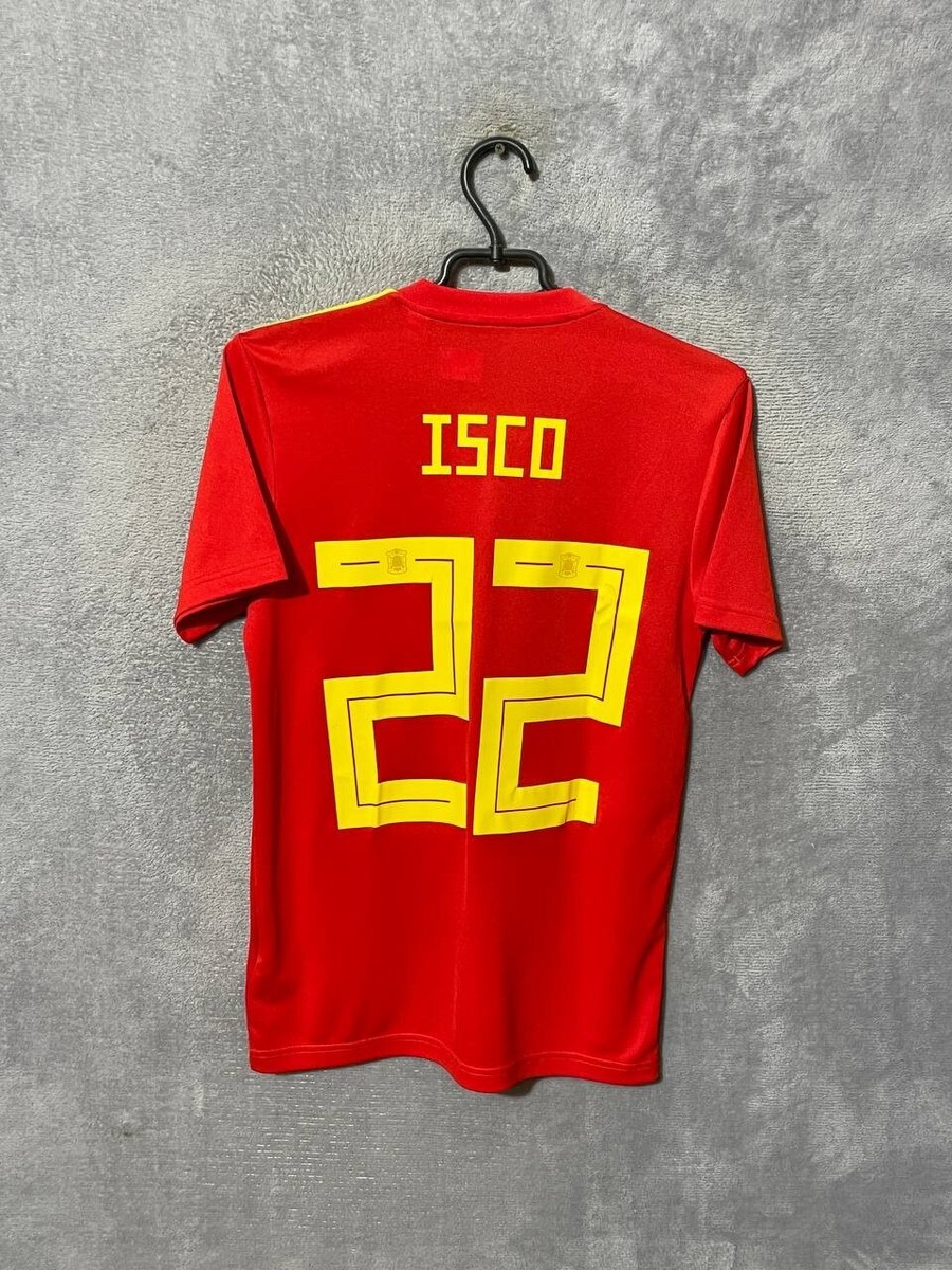 ISCO Spain Home football shirt 2018 - 2019 Team jersey Adidas Mens