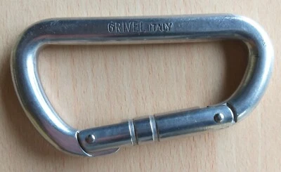 Mousqueton  "GRIVEL" , Italy , vintage , années 1970 ... - Photo 1/2
