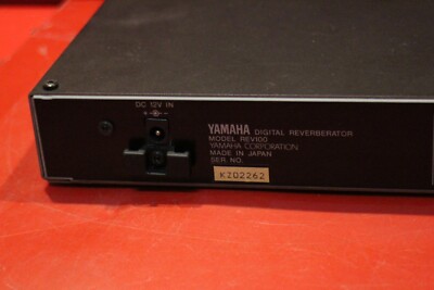Vintage YAMAHA REV 100 Digital Reverb Reverbrator from Japan U2193