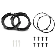 7" Headlight Mount Bracket Ring Replacement Set For 2007-2018 Jeep Wrangler JK 