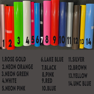 Swoosh Nike Heat Transfer pack of 9 Iron On Logo 2'' pick your color sports diy