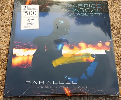 FABRICE PASCAL QUAGLIOTTI - PARALLEL WORLDS - 2  LP VINILE TRASPARENTE NUMERATO 
