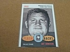 2006 Topps Heritage FLASHBACKS Insert Art Donovan Dallas  Texans #FL-4