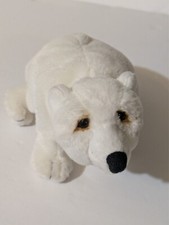 Lou Rankin Mini Bean Bag Plush Polar Bear W/ Sad Eyes By Dakin / Applause No Tag