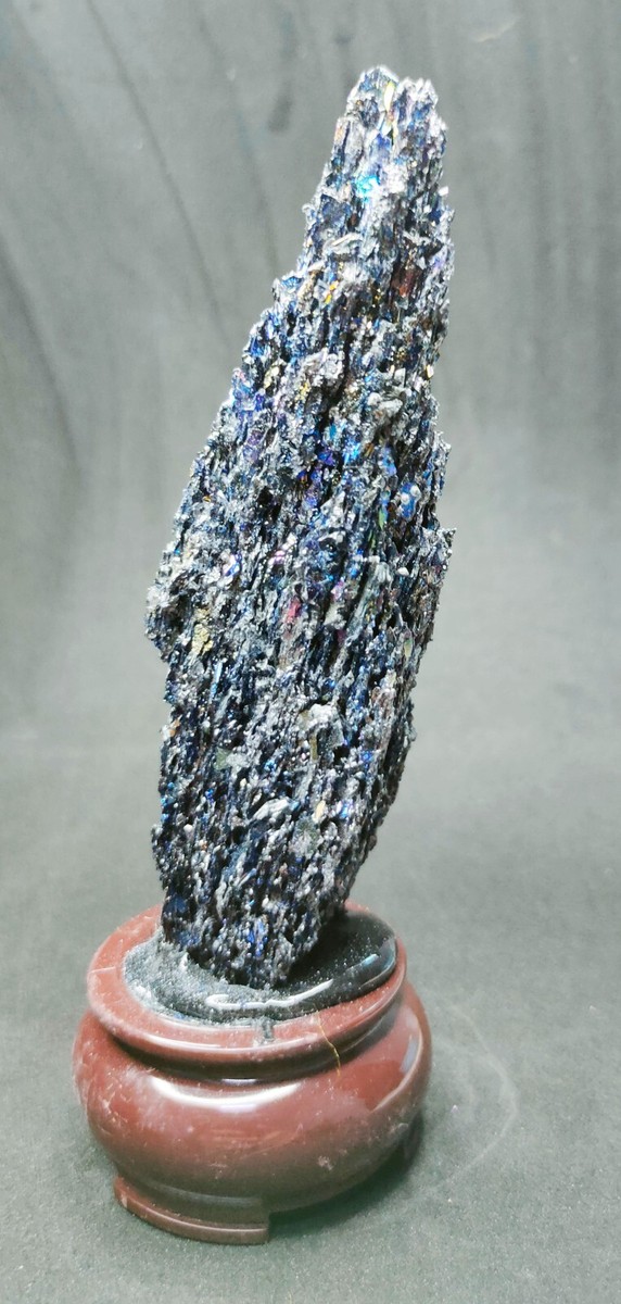 Crystal Natural Stone Mineral Leklai Rainbow 7 Color Thai Amulet