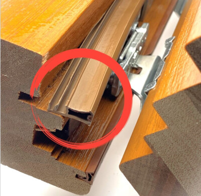 FENSTERDICHTUNG TÜRDICHTUNG FÜR Holzelemente Flügelfalz Farbe: Schwarz