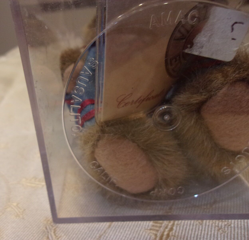 Russ Berrie Vintage Collection Small Bear- Penelope- Vintage New - Picture 13 of 13
