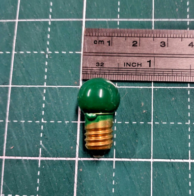 1 NEW #432 18V Opaque Green Bulb (AKA 432OG or 432-302A) Repair Parts For Lionel