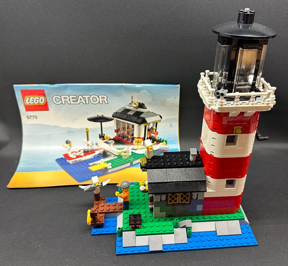 LEGO Creator Lighthouse Island 100% Complete w/ Instructions