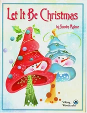 Let It Be Christmas Acrylic Decorative Painting Patterns Book Sandra Malone