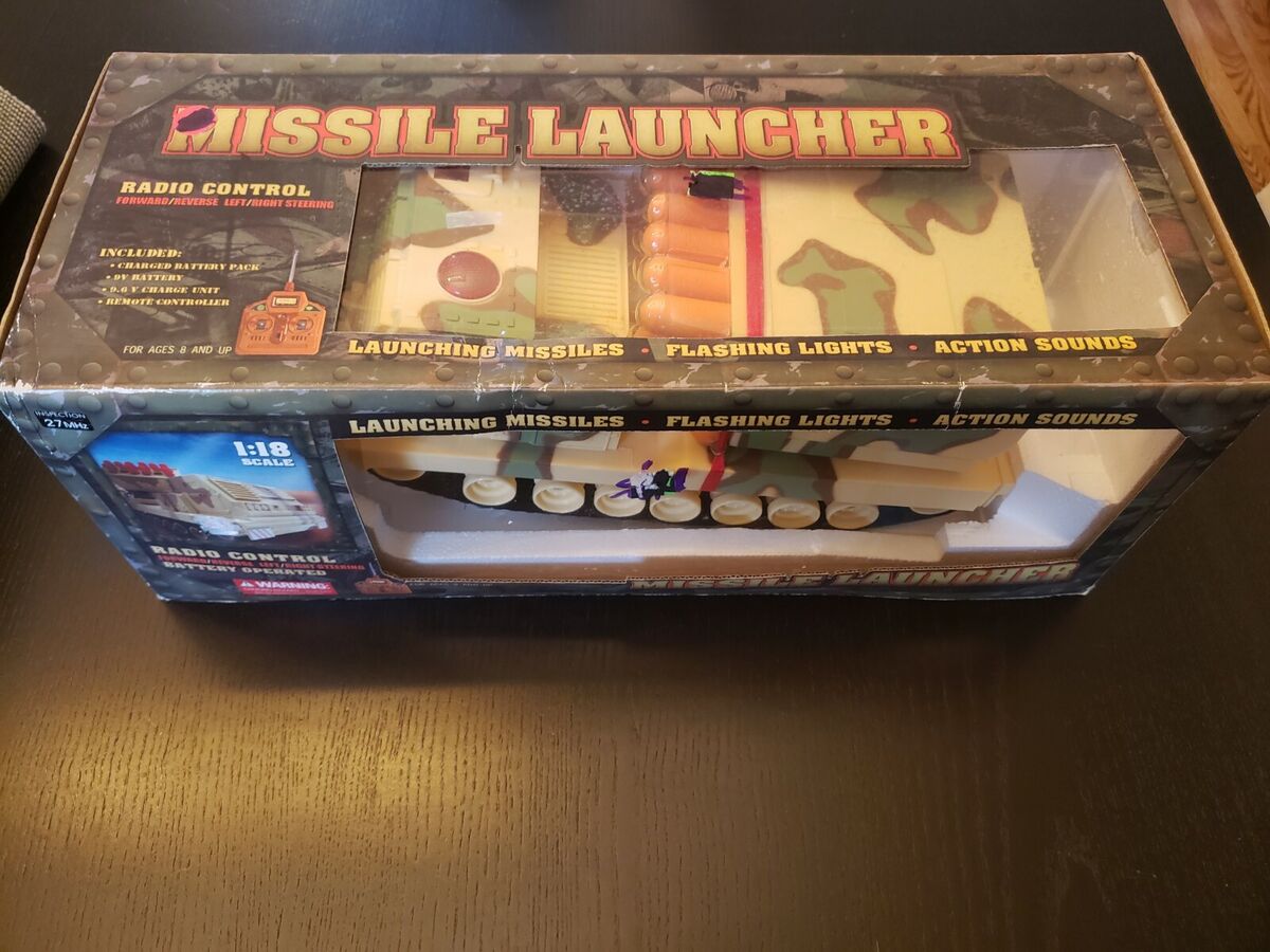 Motorworks Military Series Radio Control Missle Launcher NIB Motorworks Military Series Radio Control Missle Launcher NIB