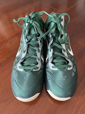 Nike Zoom Hyperchaos Size 10 Metallic Silver, Gorge Green, White 535272-300