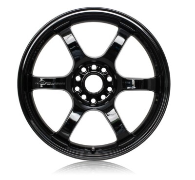 Rays Gram Lights 57DR 18x9.5 (+22) 5x114.3 Glossy Black Wheel 73.1CB