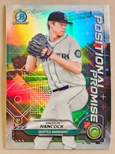 2021 Bowman Chrome Positional Promise Emerson Hancock Rookie RC #POS-EH