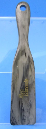 ✨ Allen Edmonds Shoe Horn ✨ Grey Plastic With Gold Lettering