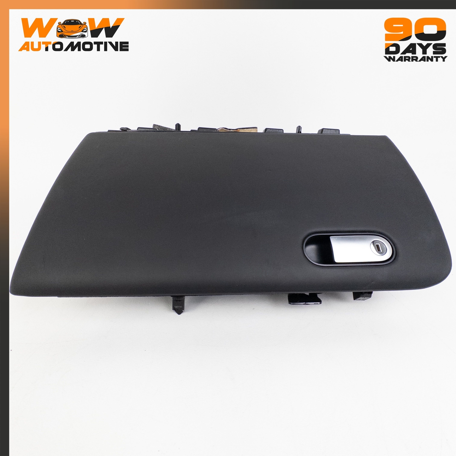 04-13 BENTLEY CONTINENTAL FLYING SPUR COMPLETE GLOVE BOX BLACK LEATHER OEM