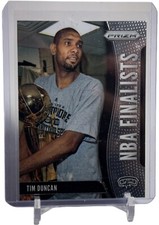 2019-20 Panini Prizm Tim Duncan NBA Finalists San Antonio Spurs Card #5 W/Top