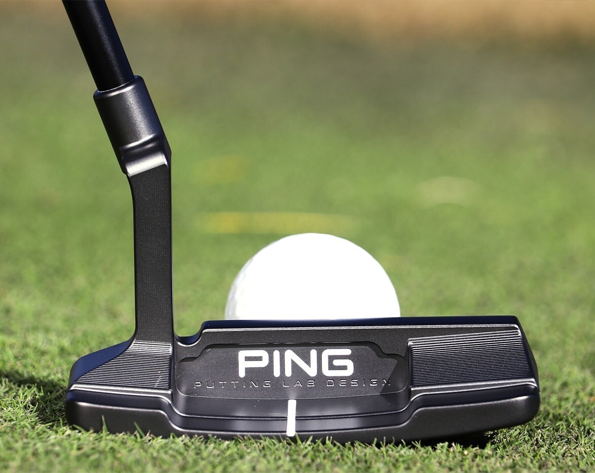 クラブ PING 2021 PUTTER ANSER 2D 33 PP58 PING 2024 PLD Milled ANSER 2D Putter Gun Metal Black 33 Graphite