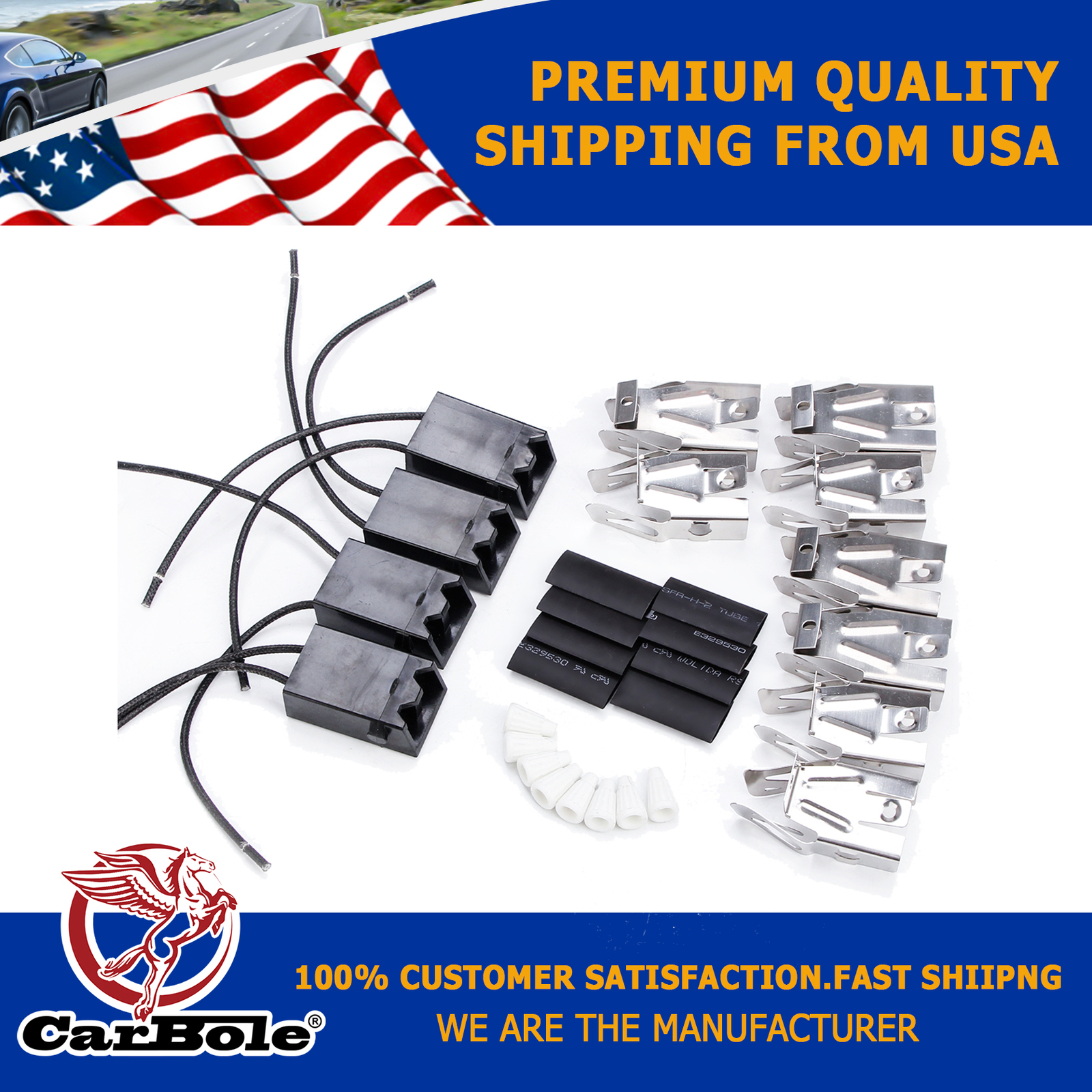 For Whirlpool Kenmore Electric Stove Range Burner Receptacle Kit