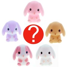 Amuse Pote Usa Loppy Blind Box Mystery Capsule Toy  Sofubi Figure Cake Topper