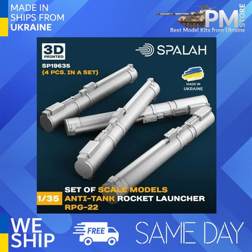 Spalah 19635 1/35 Set of Scale Models RPG-22 4 Teile - Bild 1 von 2