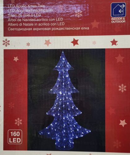 LED Acryl Weihnachtsbaum 160 LED Tarrington House 105 cm, B-Ware - Bild 1 von 5