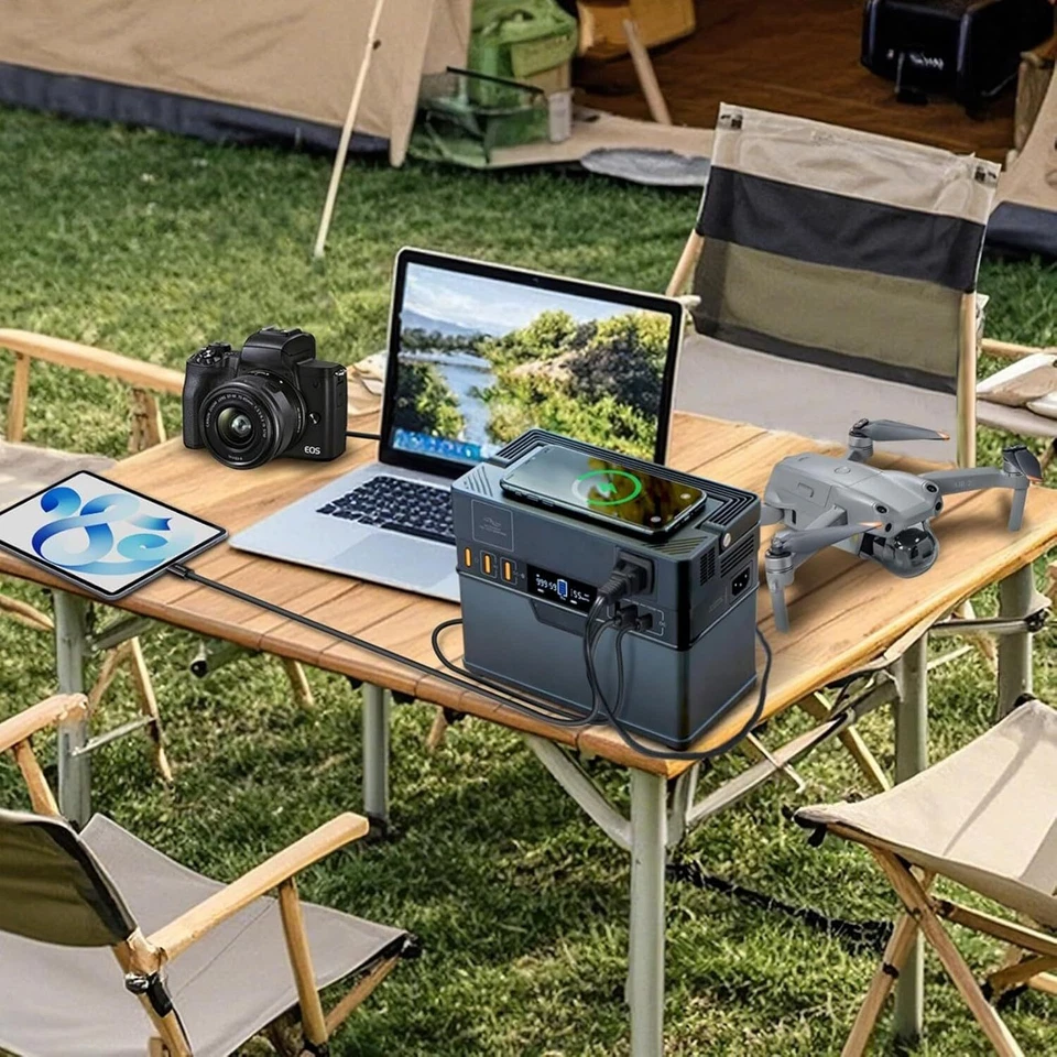 ALLPOWERS 300W Solar Generator Power Station Battery Backup with DC/AC Inverter - image 2 of 4