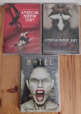 American Horror Story DVD Lot Seasons 1,3, 5 Murder House, Coven, Hotel