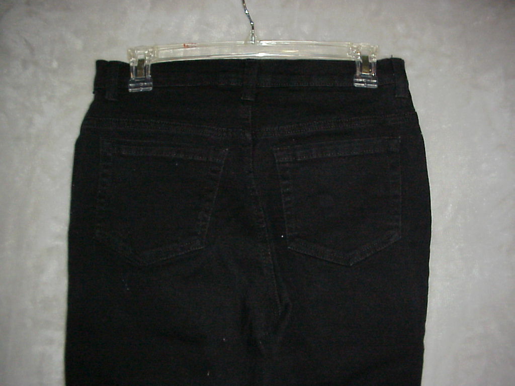 Gloria Vanderbilt Amanda Pants Size 4 Black 
