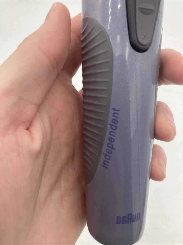 Vintage BRAUN Butane Cordless Independent Curling Iron & Brush Tested Working - Image 3 of 4